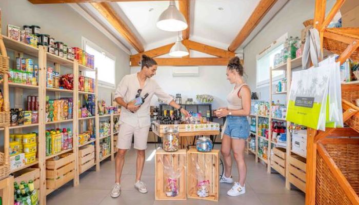 camping vaucluse épicerie