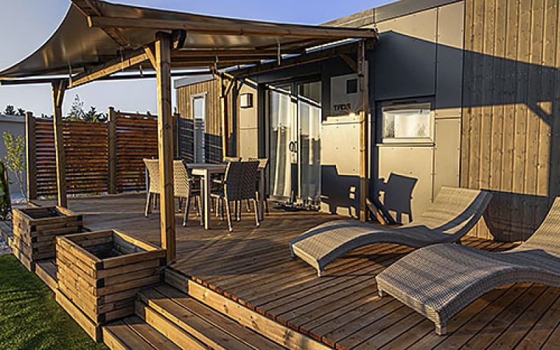 Camping Les Fontaines Ciela Village Locations
