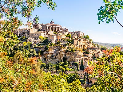 Village perché de Gordes dans le Luberon
